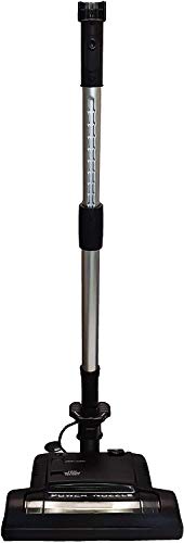 ZVac Central Vacuum Powerhead Universal Electric 14' Brush ZPH-33 with Integrated Wand for Central Vacuum System Compatible with Gas-Pump Plastiflex Style Hose Handles