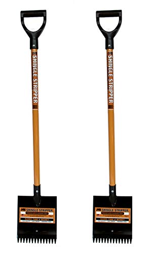 Shingle Stripper: (2 Pack) by MBI Tools - Roof Tear Off Shingle and Nail Removal Tool