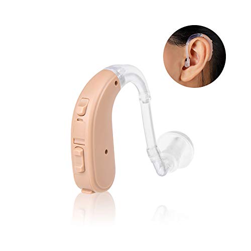 Hearing aids Amplifier for Seniors,Hearing Enhancement for Adults with Batteries A13, Low Noise, Programmable, FDA Approved