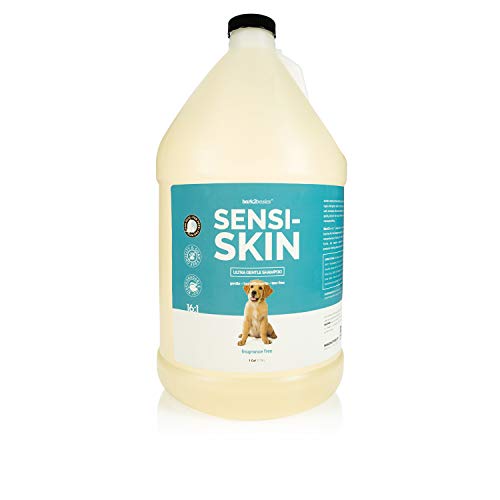 Bark2Basics Sensi-Skin Hypoallergenic Dog Shampoo, 1 Gallon, Sensitive Pet Shampoo, Gentle, No Fragrance, Non-Irritating, Made In The USA