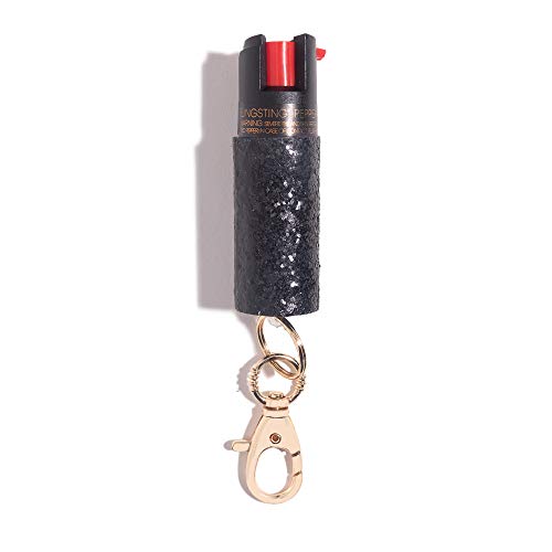 super-cute pepper spray Keychain for Women Professional Grade Maximum Strength OC Formula 1.4 Major Capsaicinoids 10-12 Ft Effective Range Accurate Stream Self-Defense Accessory Designed for Women