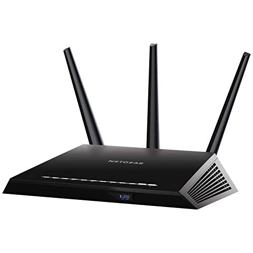 NETGEAR Nighthawk Smart WiFi Router (R6900P) - AC1900 Wireless Speed (up to 1900 Mbps) | Up to 1800 sq ft Coverage & 30 Devices | 4 x 1G Ethernet and 1 x 3.0 USB ports | Armor Security