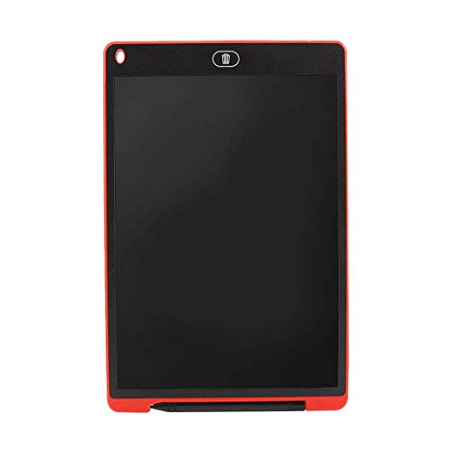 Fine LCD Writing Tablet, 12 inch Electronic Drawing Pads for Kids, Portable Reusable Erasable Ewriter, Elder Message Board,Digital Handwriting Pad Doodle Board (Red)