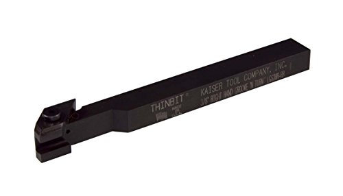 THINBIT LGS38R 3/8 inch, Right Hand Orientation, Straight toolholder. Use with Grooving, face Grooving, Threading and Parting Inserts.