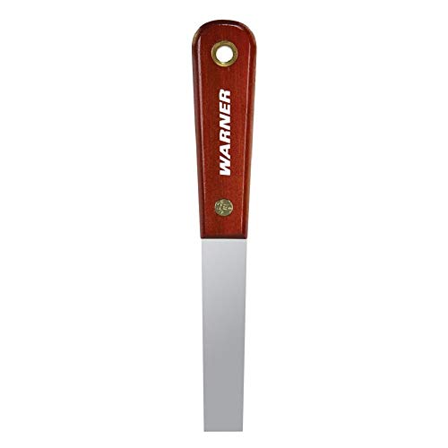 Warner 3/4' Full Flex Putty Knife, Carbon Steel Blade, Rosewood Series, 604