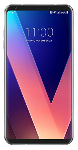 LG V30 GSM Unlocked Smartphone w/Magnificent 6.0in QHD+ OLED FullVision Display - Silver (Renewed)