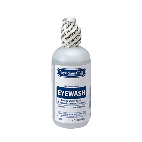 First Aid Only FAE-7016 SmartCompliance Refill Eyewash, 4 Ounces