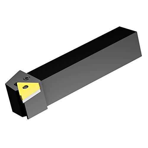 Sandvik Coromant PTGNR 1616H 11 Turning Insert Holder, Square Shank, Steel, External, Lever Lock, Right Hand, 16mm Width x 16mm Height Shank, 100mm Length x 20mm Width, TNMG 221 Insert Size