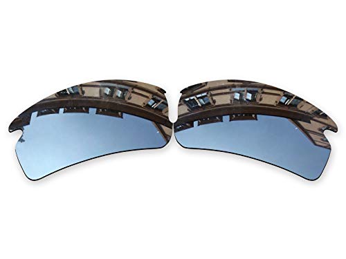 Vonxyz Lenses Replacement for Oakley Flak 2.0 Sunglass - Chrome MirrorCoat Polarized