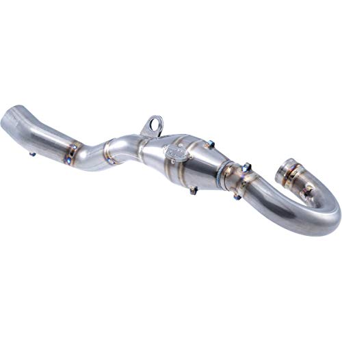 FMF Megabomb Header with Mid Pipe - Titanium (SX Style) for 16-18 KTM 250SXF