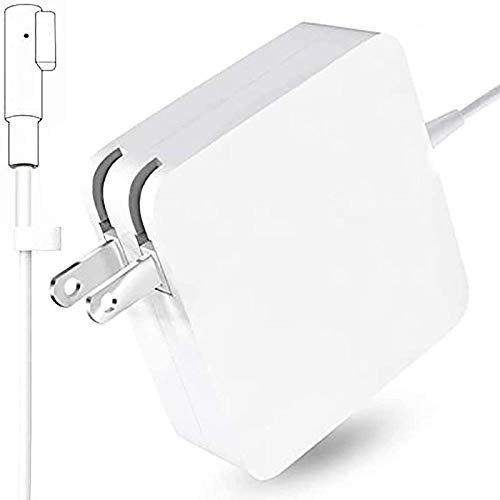 Mac Book Pro Charger 85W Mag-Safe L-Tip Power Adapter Charger Cord for MacBook Pro 13 15 and 17 inch Magnetic Connector (Before Mid 2012 Models) (White)