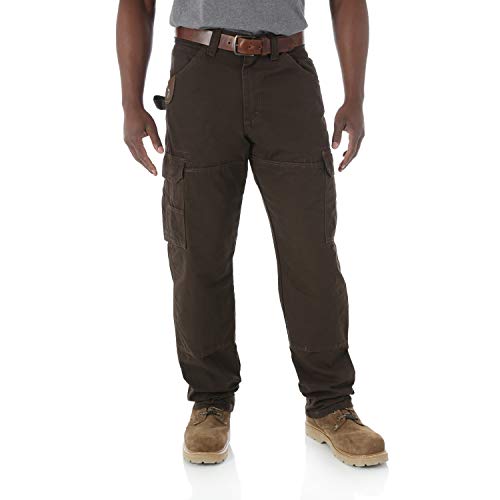 Wrangler Riggs Workwear Men's Ranger Pant,Dark Brown,34x32