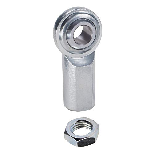 Rod End 1/4 x 1/4-28 ECF4 Female Economy Right Hand Rod End Bearing with Jam Nut Included Heim Joint Rod End Direct
