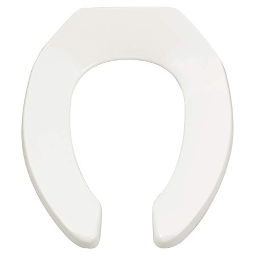 American Standard 5901.100.020 Heavy-Duty Elongated Commercial Toilet Seat, White