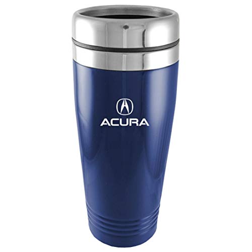 Au-TOMOTIVE GOLD Inc. Stainless Steel Vacuum Travel Mug for Acura Blue - TM15O.ACU.Blue