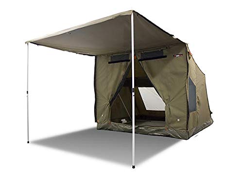 Oztent 30 Second Expedition 4-5 Person Tent (45 Lb) 8 ft(W) x 8 ft(D) x 6.6ft(H) + 6.6ft(Awning)