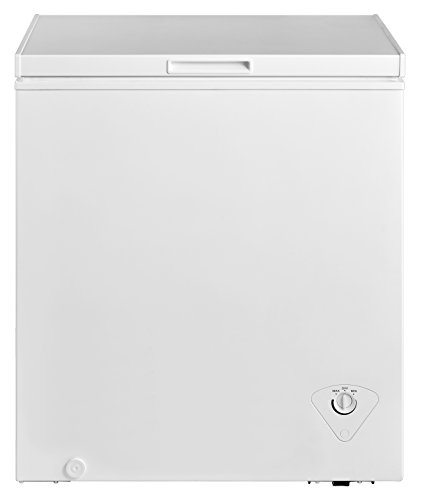 midea MRC050S0AWW Chest Freezer, 5.0 Cubic Feet, White