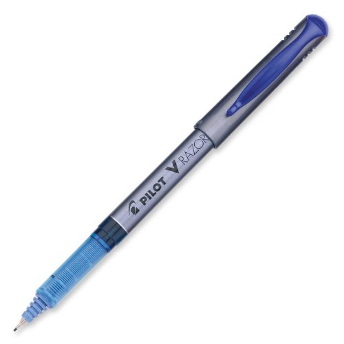 Pilot® V Razor Point Pen, Extra Fine Point, 1 Dozen, Blue Ink