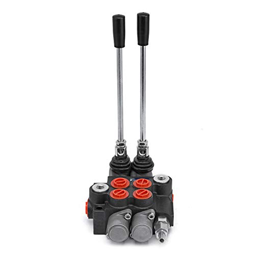 Mophorn Hydraulic Valve 2 Spool Hydraulic Directional Control Valve 11gpm Double Acting Cylinder Spool