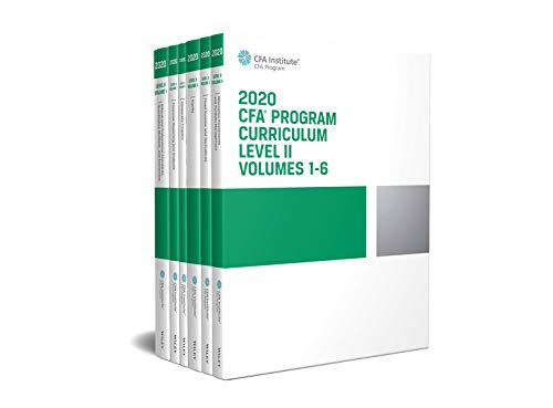 CFA Program Curriculum 2020 Level II Volumes 1-6 Box Set (CFA Curriculum 2020)