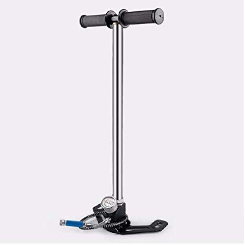 4500psi Stainless Steel 3 Stages pcp hand pump For Air Gun Hunting Paintball 300bar 30mpa
