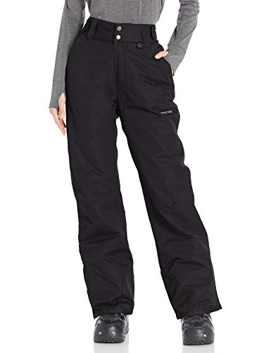 ARCTIX Women's Insulated Snow Pants, Black, Medium/Regular