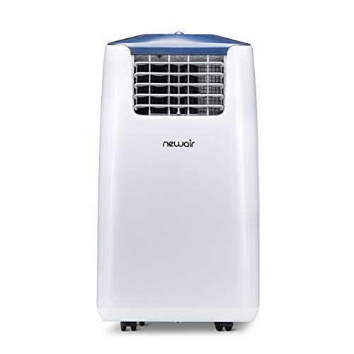 NEWAIR AC-14100H Portable Air Conditioner and Heater, Standard, White and Blue