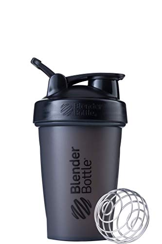 BlenderBottle Classic Loop Top Shaker Bottle, 20oz, Black