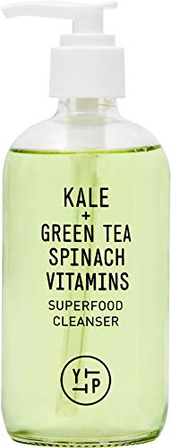 Youth To The People Kale Superfood Cleanser - Clean Skincare - Gentle Face Wash with Spinach + Green Tea - Vegan Hydrating Gel Foaming Cleanser (8oz)
