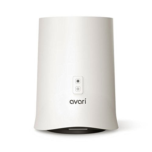 AVARI 600 Patented Electrostatic Air Purifier for Allergies, Smoke, Pollen, Pet Dander, Ultra-fine Dust, Dust Mites, VOCs, Viruses, and Bacteria, Removes the widest range of particles down to 0.1 microns, Ultra Quiet, Air Cleaner for work, home, bedrooms, dorm rooms, and nurseries