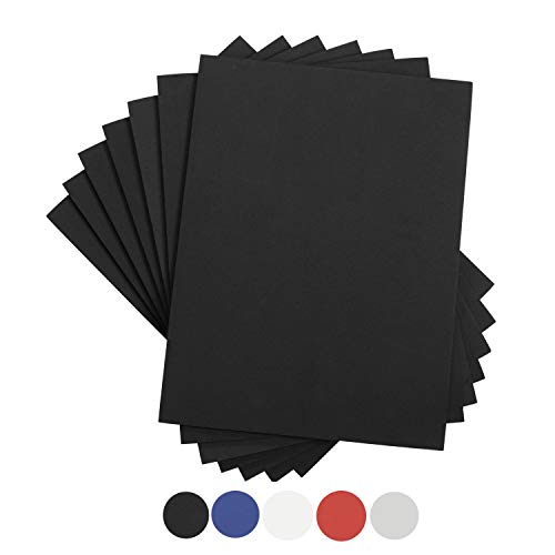 Houseables Crafts Foam Sheets, Art Supplies, EVA, 6mm Thick, Black, 9 X 12 Inch, 10 Pack, Paper Scrapbooking, Cosplay, Crafting Foams Paper, Foamie Crafts, For Kids, Boy Souts, Halloween, Cushion