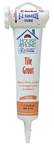 Red Devil 0438 House & Home Restore Tile Grout, 1-Pack, White