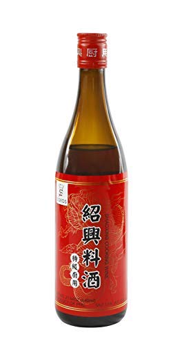 Soeos Shaoxing Cooking Wine, Shaoxing Wine, Chinese Cooking Wine, Rice Cooking Wine, 640ml. (Regular, 1 Pack)