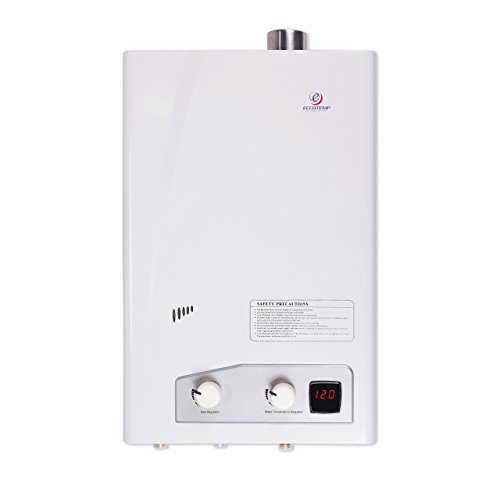 Eccotemp fvi12-NG FVI-12 Natural Gas, 3.5 GPM, High Capacity Tankless Water Heater, White