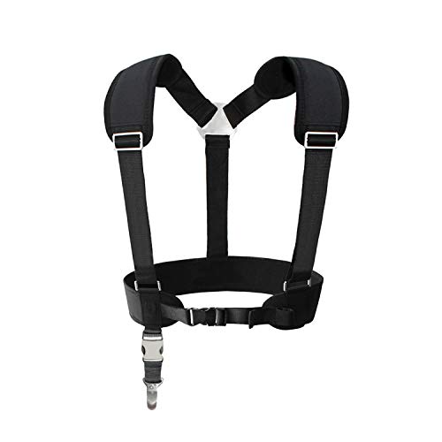 EDOU Adjustable Telescoping Wand Support Belt Two-Shoulder Harness Ideal for 18-24 ft Pressure Washer Spray Extended Wand