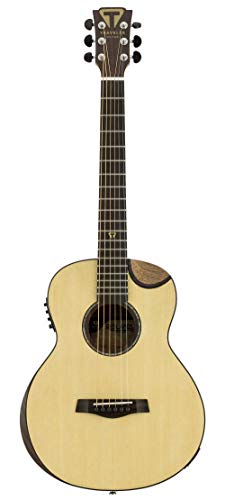 Traveler Guitar Redlands Concert 6 String Acoustic-Electric Guitar, Right, Spruce (RC SE)