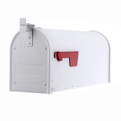 Gibraltar Mailboxes ADM11W01 Admiral Mailbox, Textured White