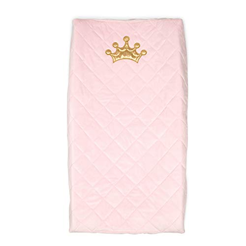 Boppy Changing Pad Cover, Pink Royal Princess, Minky Fabric