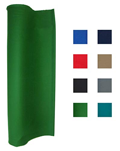 21 Ounce Pool Table - Billiard Cloth - Felt Priced Per Foot English Green (English Green)