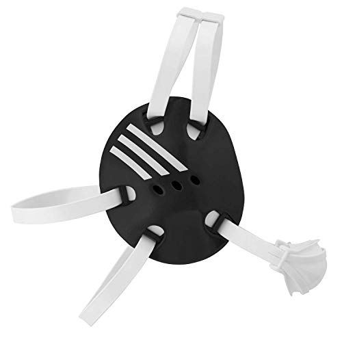 adidas Wrestling Response Protective Headgear, Black/White, Adult Size
