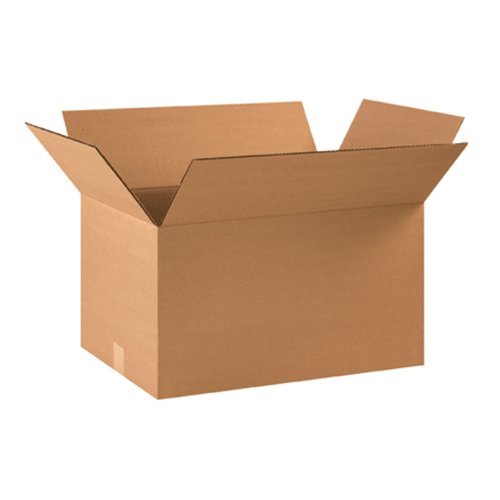 Aviditi 221412 Corrugated Cardboard Box 22' L x 14' W x 12' H, Kraft, for Shipping, Packing and Moving (Pack of 20)