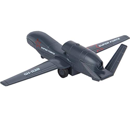 US Army Drone Global Hawk UAV RQ-4 Diecast Metal Model Scale 1:100 - Russian Collectible Die-cast Toy Cars