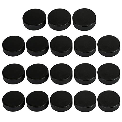 Faswin 18 Pack Classic Ice Hockey Puck with 3 Reusable Mesh Bag