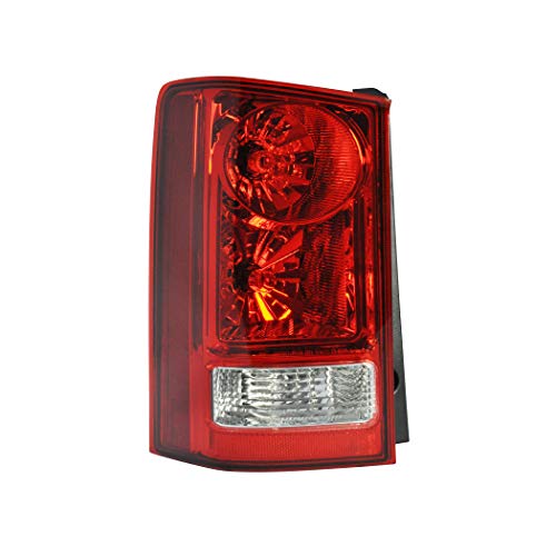 Dependable Direct Driver Side (LH) Tail Light Assembly For 2009-2015 Honda Pilot - HO2800174 - Includes Bulbs