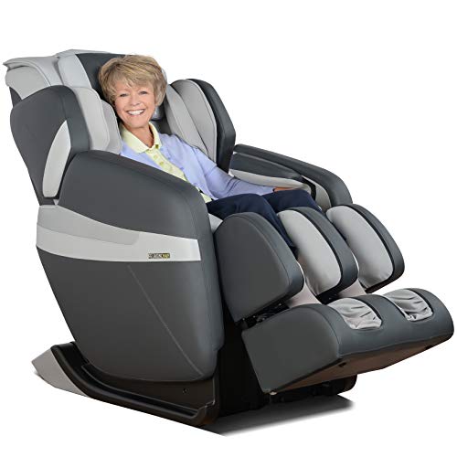 RELAXONCHAIR [MK-Classic] Full Body Zero Gravity Shiatsu Massage Chair with Built-in Heat and Air Massage System (Gray)