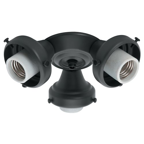 Hunter 99140 Three Light Fitter- Black