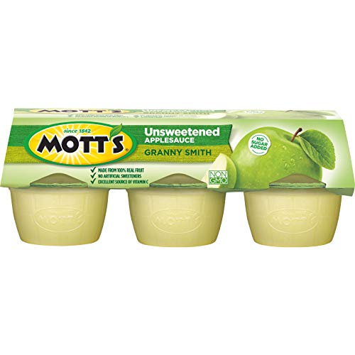 Mott's Healthy Harvest, Granny Smith, 3.9 Ounce Cups, 6 Count each (Pack of 12)