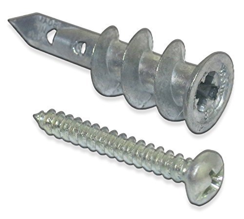 Premium Quality Self-Drilling Drywall Zinc Anchors with Screws Kit