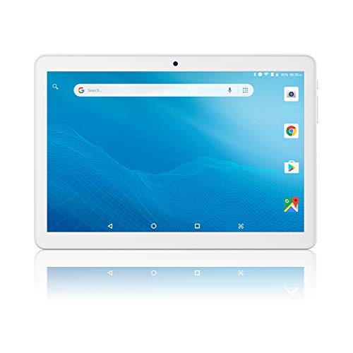 Tablet 10 inch Android Go 8.1 Google Certified, Tablet PC with TF Card Slot and Dual Camera,16GB Storage,Dual Band 5GHz/2.4GHz WiFi,Bluetooth, GPS