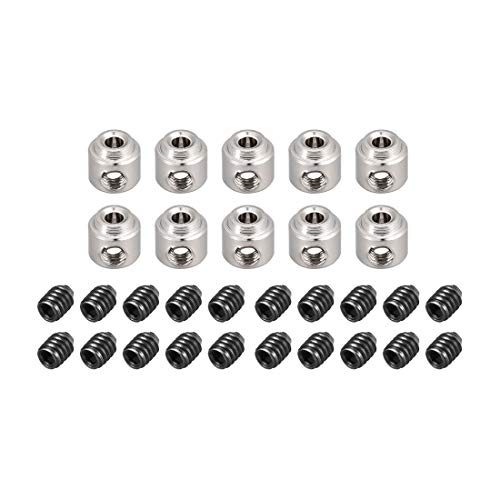 uxcell 10PCS RC Airplane Plane Landing Gear Wheel Stop 2.1mm Shaft Hole Dia.